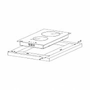 Ceramic hob AKPO PKA 30 601 black