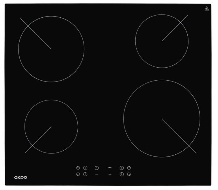 Akpo PKA 58008/2 ceramic hob 4 zone (s)