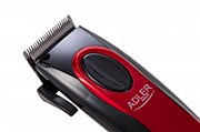 Adler AD 2825 hair trimmers/clipper Black,Red