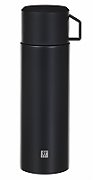 ZWILLING THERMO (39500-514-0) Thermo jug with a mug 1 liter Stainless steel Black