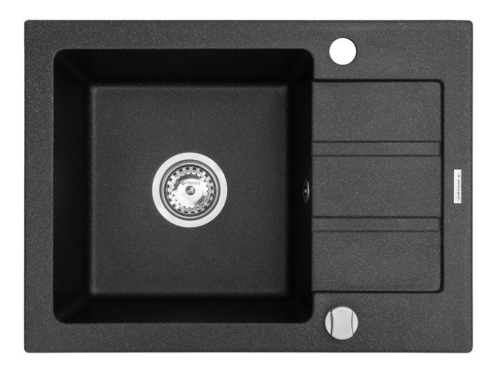 One-bowl sink with draining board Maidsinks Promo 62x44 1B 1D E070053701