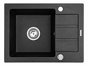 One-bowl sink with draining board Maidsinks Promo 62x44 1B 1D E070053701