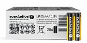 Alkaline batteries everActive Industrial Alkaline LR03 AAA  - carton box - 40 pieces