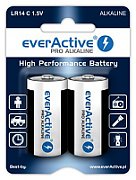 Alkaline batteries everActive Pro Alkaline LR14 C - blister card - 2 pieces
