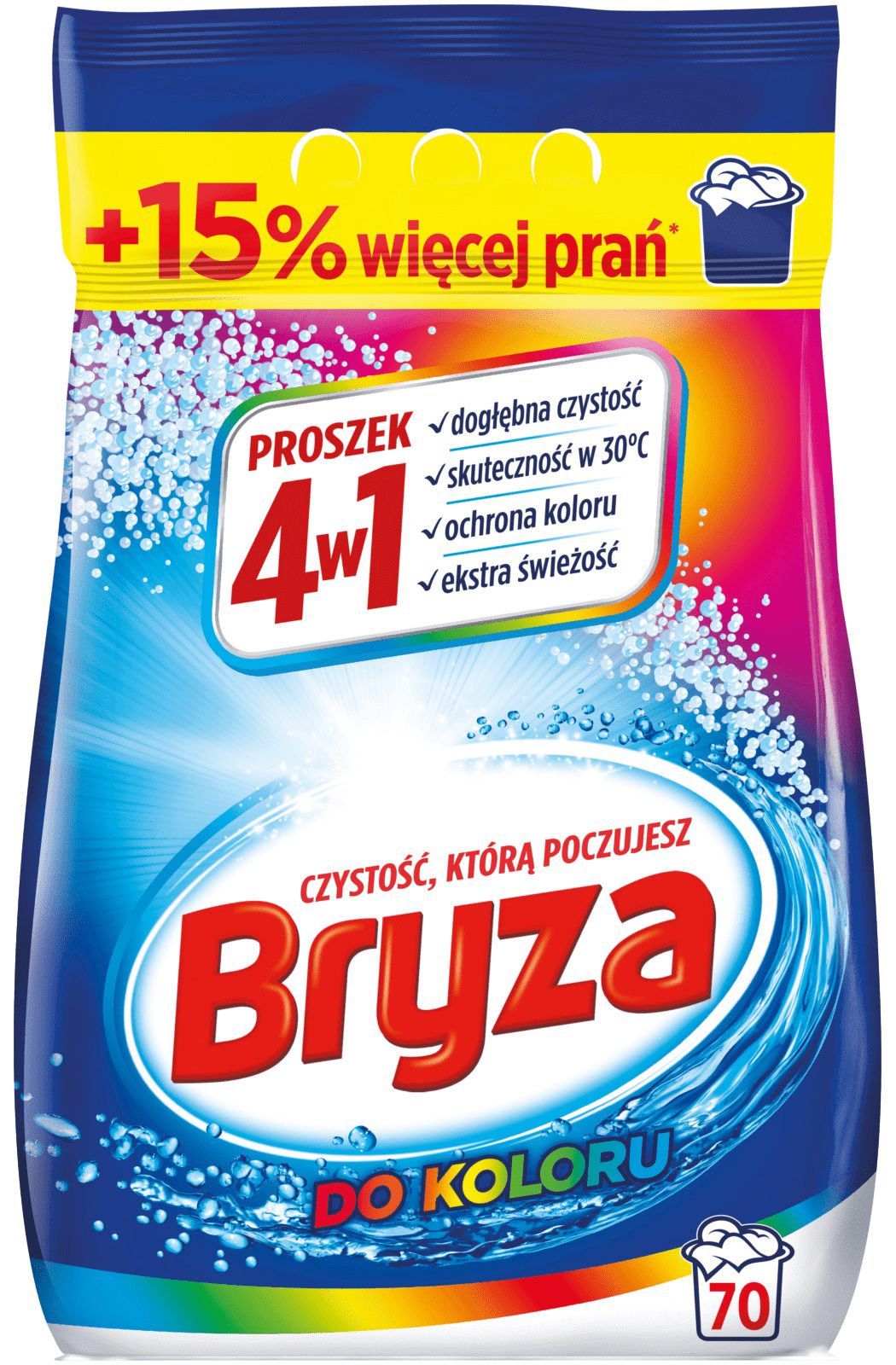 Bryza 4w1 Washing Powder for colored Fabrics 4,55 kg_1