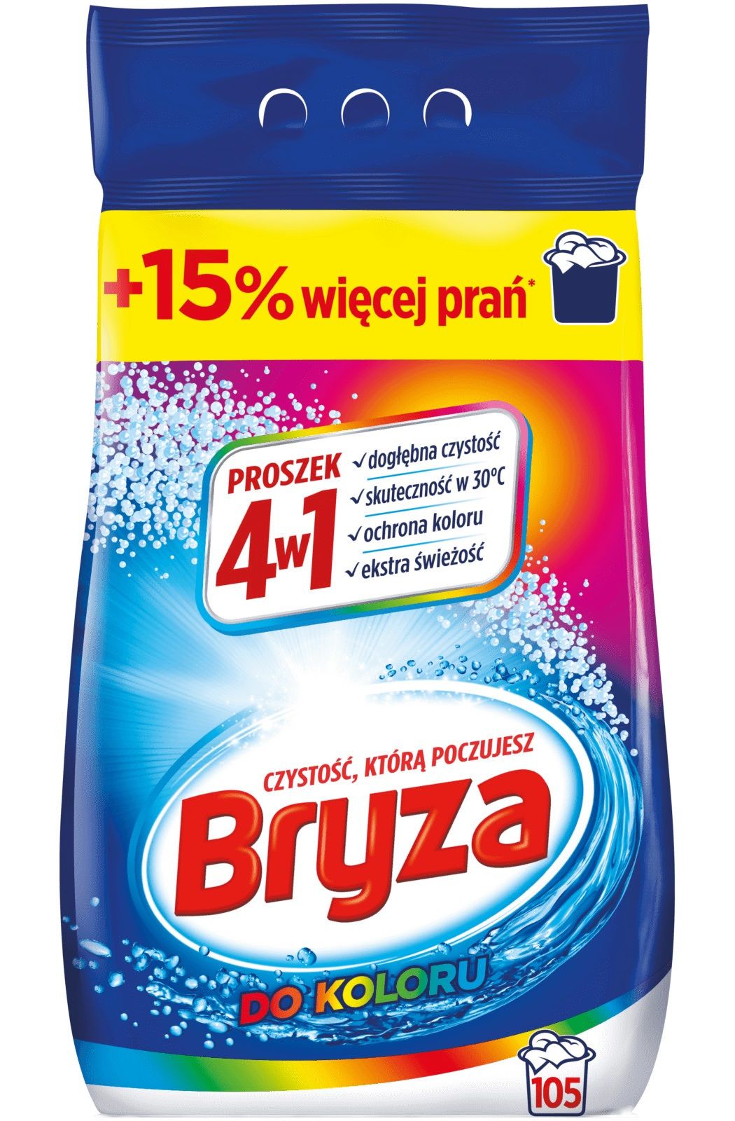 Bryza 4w1 Washing Powder for colored Fabrics 6,825 kg_1
