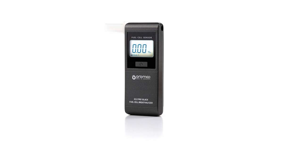 Oromed X12 PRO BLACK alcohol tester