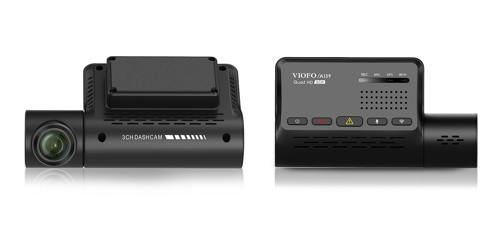 Dashcam VIOFO A139 3CH GPS, WIFI, 3 Cameras_2