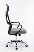 Topeshop FOTEL NIGEL SZARY office/computer chair Padded seat Mesh backrest