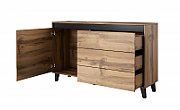 Cama chest of drawers NORD wotan oak/antracite