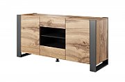 Cama chest of drawers WOOD wotan oak/antracite