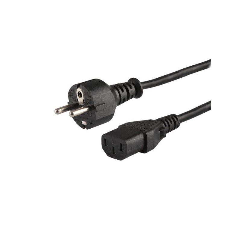 SAVIO 1.8 m Schuko (M) power cable – IEC C13 1.8m CL-138