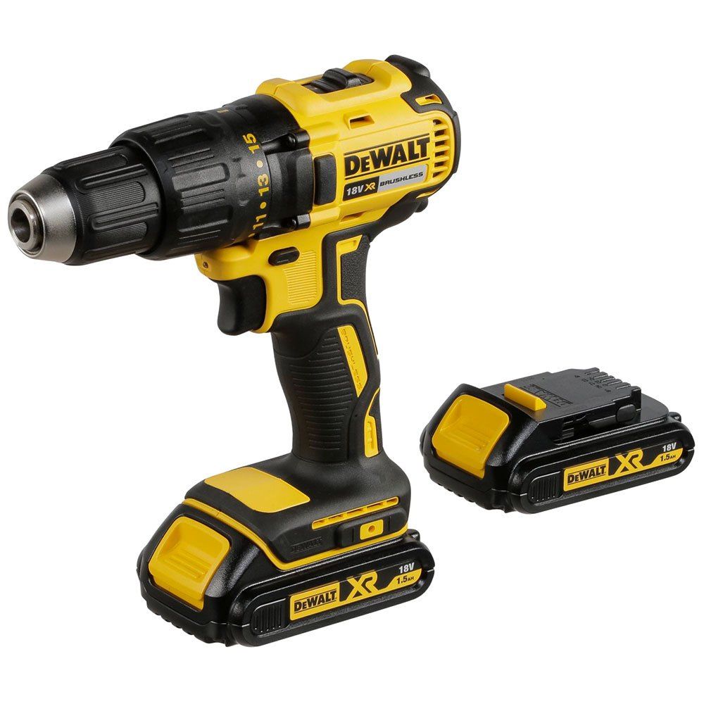 DeWALT DCD777S2T-QW drill Keyless Black,Yellow 1750 RPM 1.5 kg