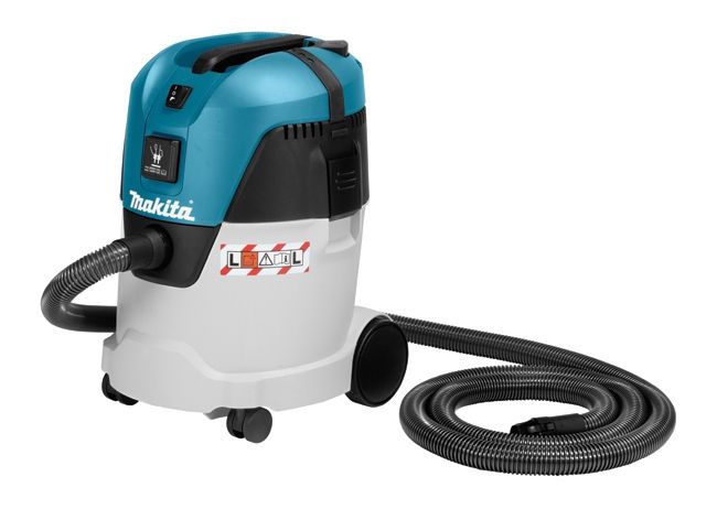 Makita VC2512L hoover Black, Blue, Metallic 25 L 1000 W