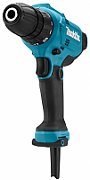 Makita DF0300 drill 1500 RPM Keyless 1.2 kg Black, Blue