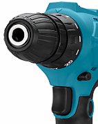 Makita DF0300 drill 1500 RPM Keyless 1.2 kg Black, Blue