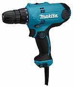 Makita DF0300 drill 1500 RPM Keyless 1.2 kg Black, Blue