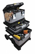 Stanley 1-95-622 small parts/tool box Metal, Plastic Black, Grey