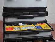 Stanley 1-95-622 small parts/tool box Metal, Plastic Black, Grey