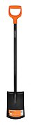 Fiskars 1003456 shovel/trowel Trenching shovel Plastic, Steel Black, Orange