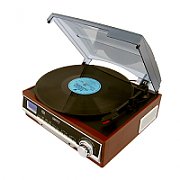 Camry CR 1113 Belt-drive audio turntable Black, Cappuccino, Chrome, Wood