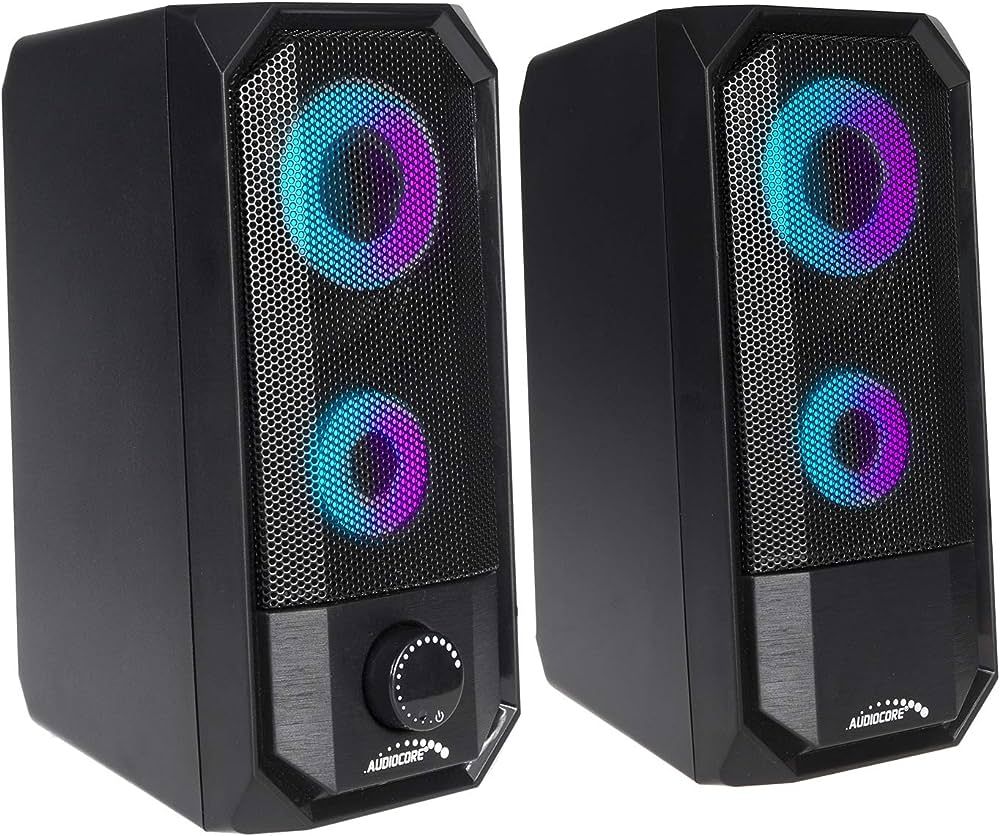 Audiocore AC845 portable speaker 5 W Stereo portable speaker Black
