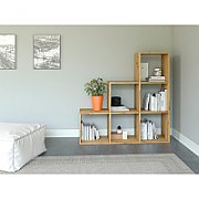 Topeshop STEP ARTISAN 3X3 living room bookcase