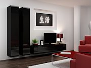 Cama Full cabinet VIGO '180' 180/40/30 black/black gloss