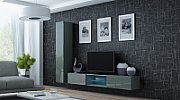Cama Full cabinet VIGO '180' 180/40/30 grey/grey gloss
