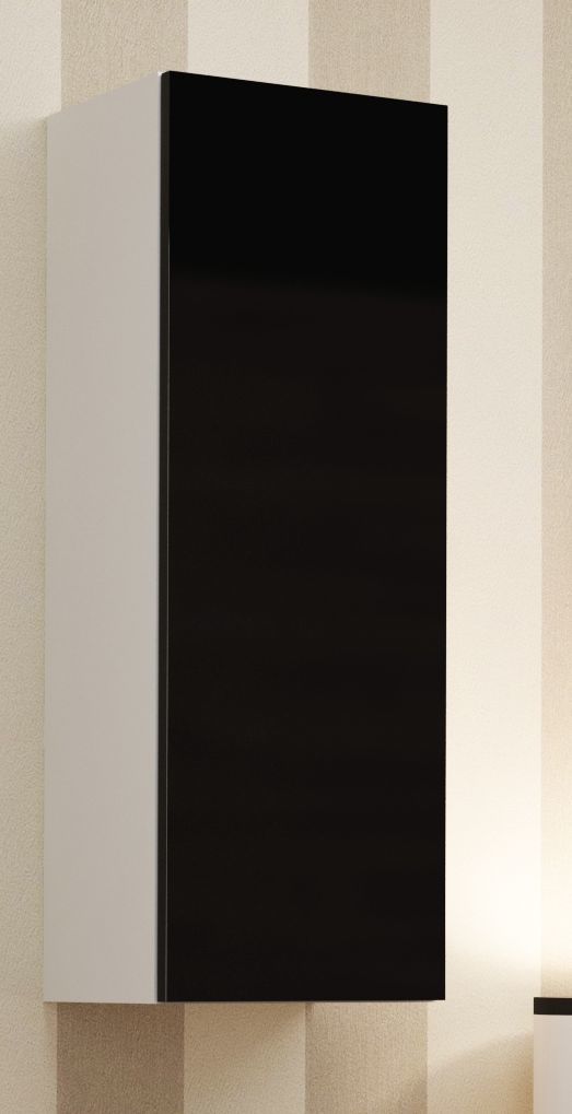 Cama Cabinet VIGO  90  full 90/35/32 white/black gloss
