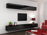 Cama Cabinet VIGO  90  full 90/35/32 black/black gloss
