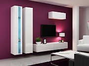Cama Shelf unit VIGO NEW 180/40/30 white/white gloss