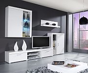 Cama bookcase SAMBA white/white gloss