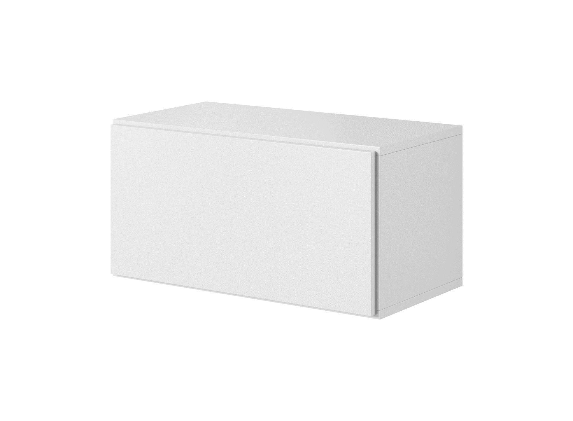 Cama full storage cabinet ROCO RO3 75/37/39 white/white/white