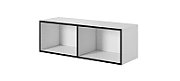 Cama open storage cabinet ROCO RO2 112/37/37 white/black