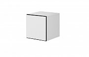 Cama full storage cabinet ROCO RO5 37/37/39 white/black/white