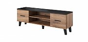Cama TV stand LOTTA 160 2D2K wotan oak/mat black