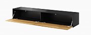 Cama TV Stand VIGO '180' 30/180/40 black/wotan oak