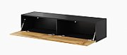 Cama TV stand VIGO 140 30/140/40 black/wotan oak