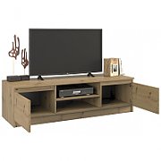 Topeshop RTV120 ARTISAN TV stand/entertainment centre 2 shelves