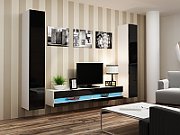 Cama TV stand VIGO NEW 30/180/40 white/black gloss