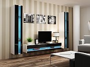 Cama TV stand VIGO NEW 30/180/40 white/black gloss
