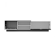 Cama TV cabinet SIGMA1 180 white/black gloss