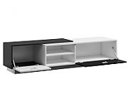 Cama TV cabinet SIGMA1 180 white/black gloss