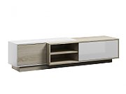 Cama TV cabinet SIGMA1 180 sonoma oak/white gloss