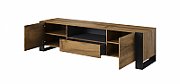 Cama TV stand WOOD wotan/antracite