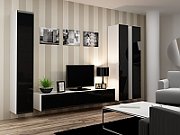 Cama TV Stand VIGO '180' 30/180/40 white/black gloss