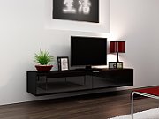 Cama TV Stand VIGO '180' 30/180/40 black/black gloss