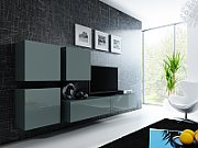 Cama TV Stand VIGO '180' 30/180/40 grey/grey gloss