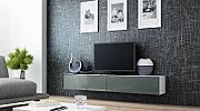 Cama TV Stand VIGO '180' 30/180/40 white/grey gloss